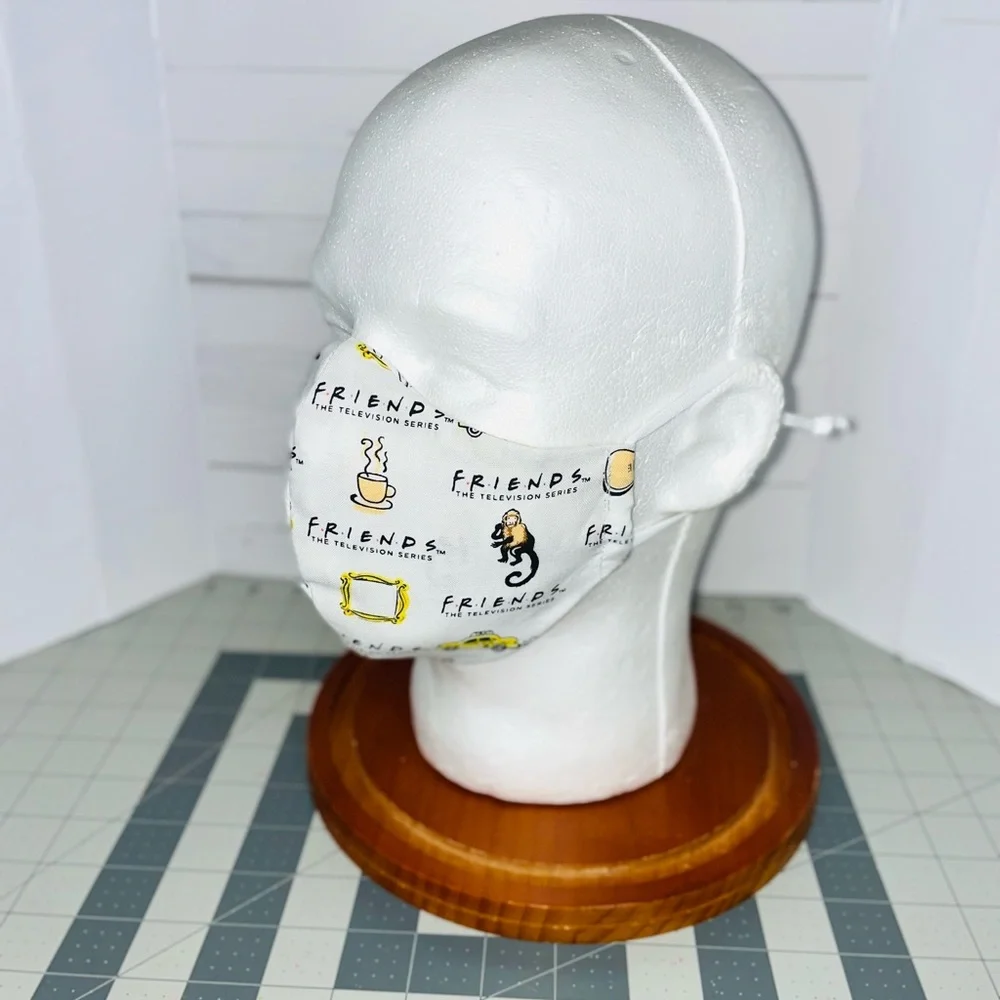 FRIENDS The television series tv show F.R.I.E.N.D.S Central Perk face mask glam